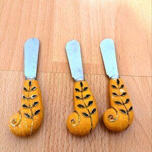 3 Piece Stainless Steel Spreaders Set